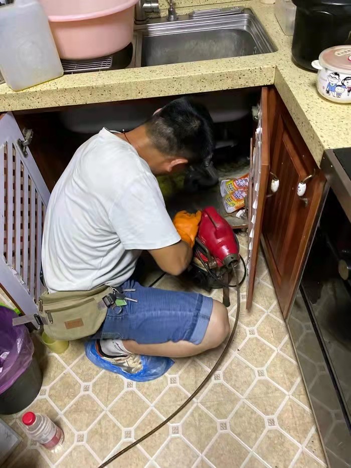 熊口管理区通下水道